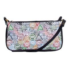 Travel World Shoulder Clutch Bag by designsbymallika