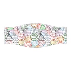 Travel World Stretchable Headband by designsbymallika