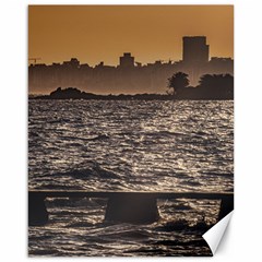 Cityscape Coastal Scene Montevideo Uruguay Canvas 16  X 20  by dflcprintsclothing