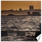 Cityscape Coastal Scene Montevideo Uruguay Canvas 20  x 20  19 x19.27  Canvas - 1