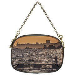 Cityscape Coastal Scene Montevideo Uruguay Chain Purse (one Side) by dflcprintsclothing