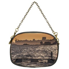 Cityscape Coastal Scene Montevideo Uruguay Chain Purse (two Sides) by dflcprintsclothing