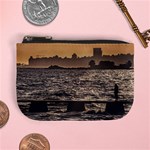 Cityscape Coastal Scene Montevideo Uruguay Mini Coin Purse Front