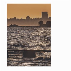 Cityscape Coastal Scene Montevideo Uruguay Large Garden Flag (two Sides) by dflcprintsclothing