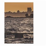 Cityscape Coastal Scene Montevideo Uruguay Large Garden Flag (Two Sides) Front