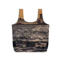 Cityscape Coastal Scene Montevideo Uruguay Full Print Recycle Bag (s) by dflcprintsclothing