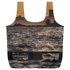 Cityscape Coastal Scene Montevideo Uruguay Full Print Recycle Bag (xxl) by dflcprintsclothing