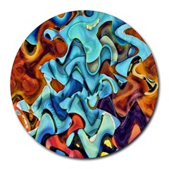 Abstrait Round Mousepads