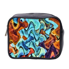 Abstrait Mini Toiletries Bag (two Sides)