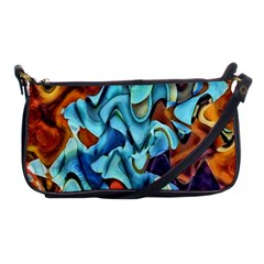 Abstrait Shoulder Clutch Bag by sfbijiart