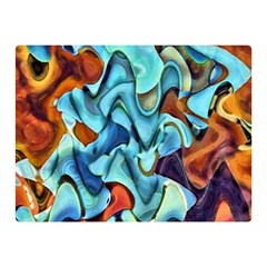 Abstrait Double Sided Flano Blanket (mini)  by sfbijiart