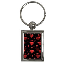 Multicoeur Key Chain (rectangle) by sfbijiart