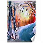 Paysage D hiver Canvas 20  x 30  19.62 x28.9  Canvas - 1