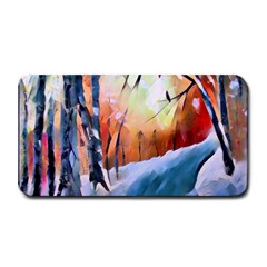 Paysage D hiver Medium Bar Mats by sfbijiart