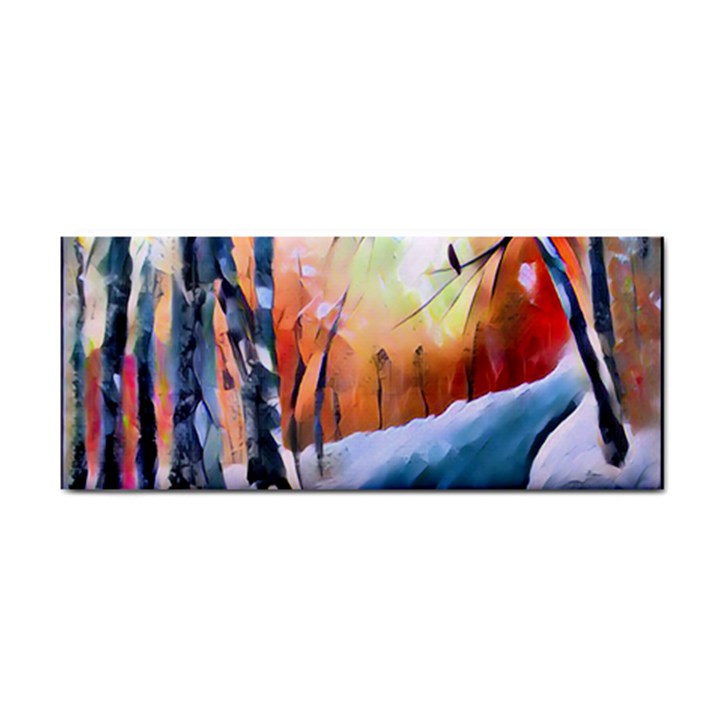 Paysage D hiver Hand Towel