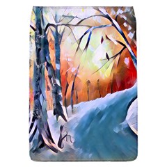 Paysage D hiver Removable Flap Cover (l) by sfbijiart