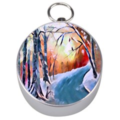 Paysage D hiver Silver Compasses by sfbijiart