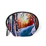 Paysage D hiver Accessory Pouch (Small) Back