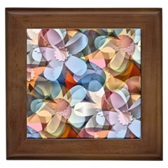 Multifleurs Framed Tile by sfbijiart