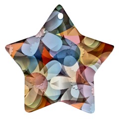 Multifleurs Ornament (star) by sfbijiart