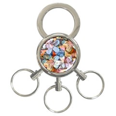 Multifleurs 3-ring Key Chain by sfbijiart