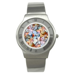 Multifleurs Stainless Steel Watch by sfbijiart