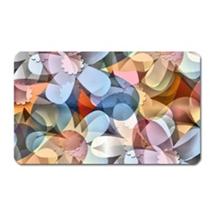 Multifleurs Magnet (rectangular) by sfbijiart