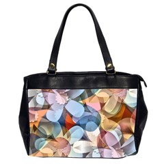 Multifleurs Oversize Office Handbag (2 Sides) by sfbijiart