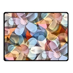 Multifleurs Double Sided Fleece Blanket (small)  by sfbijiart