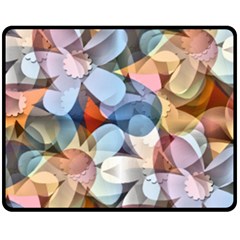 Multifleurs Fleece Blanket (medium)  by sfbijiart