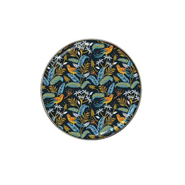 Tropical Bird Pattern Hat Clip Ball Marker (4 pack)