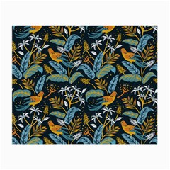 Tropical Bird Pattern Small Glasses Cloth by designsbymallika