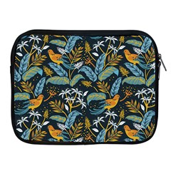 Tropical Bird Pattern Apple Ipad 2/3/4 Zipper Cases by designsbymallika