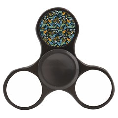 Tropical Bird Pattern Finger Spinner by designsbymallika