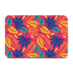 Beautiful Pink Tropical Pattern Plate Mats by designsbymallika