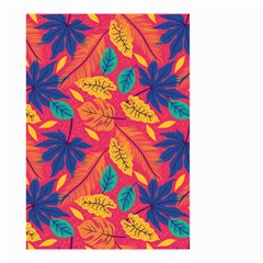 Beautiful Pink Tropical Pattern Small Garden Flag (two Sides)