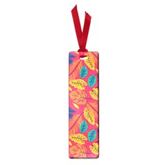 Beautiful Pink Tropical Pattern Small Book Marks by designsbymallika