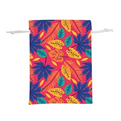 Beautiful Pink Tropical Pattern Lightweight Drawstring Pouch (s) by designsbymallika