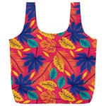 Beautiful Pink Tropical Pattern Full Print Recycle Bag (XXXL) Back