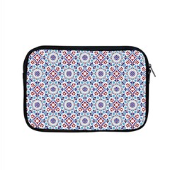 Blue Tile Pattern Apple Macbook Pro 15  Zipper Case by designsbymallika