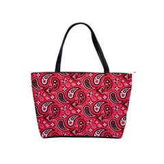 Baatik Red Pattern Classic Shoulder Handbag