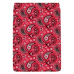 Baatik Red Pattern Removable Flap Cover (s) by designsbymallika