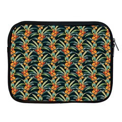 Orange Flower Love Apple Ipad 2/3/4 Zipper Cases by designsbymallika