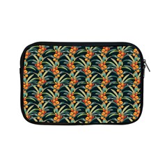 Orange Flower Love Apple Ipad Mini Zipper Cases by designsbymallika