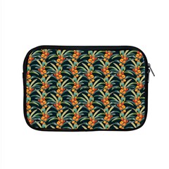 Orange Flower Love Apple Macbook Pro 15  Zipper Case by designsbymallika