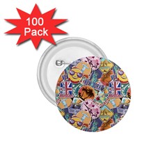 Travel Is Love 1.75  Buttons (100 pack) 