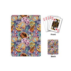 Travel Is Love Playing Cards Single Design (mini) by designsbymallika