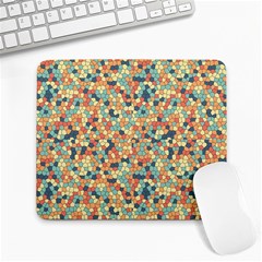 Mosaic Print 2 Large Mousepads by designsbymallika