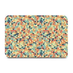 Mosaic Print 2 Plate Mats by designsbymallika