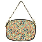 Mosaic Print 2 Chain Purse (One Side) Front